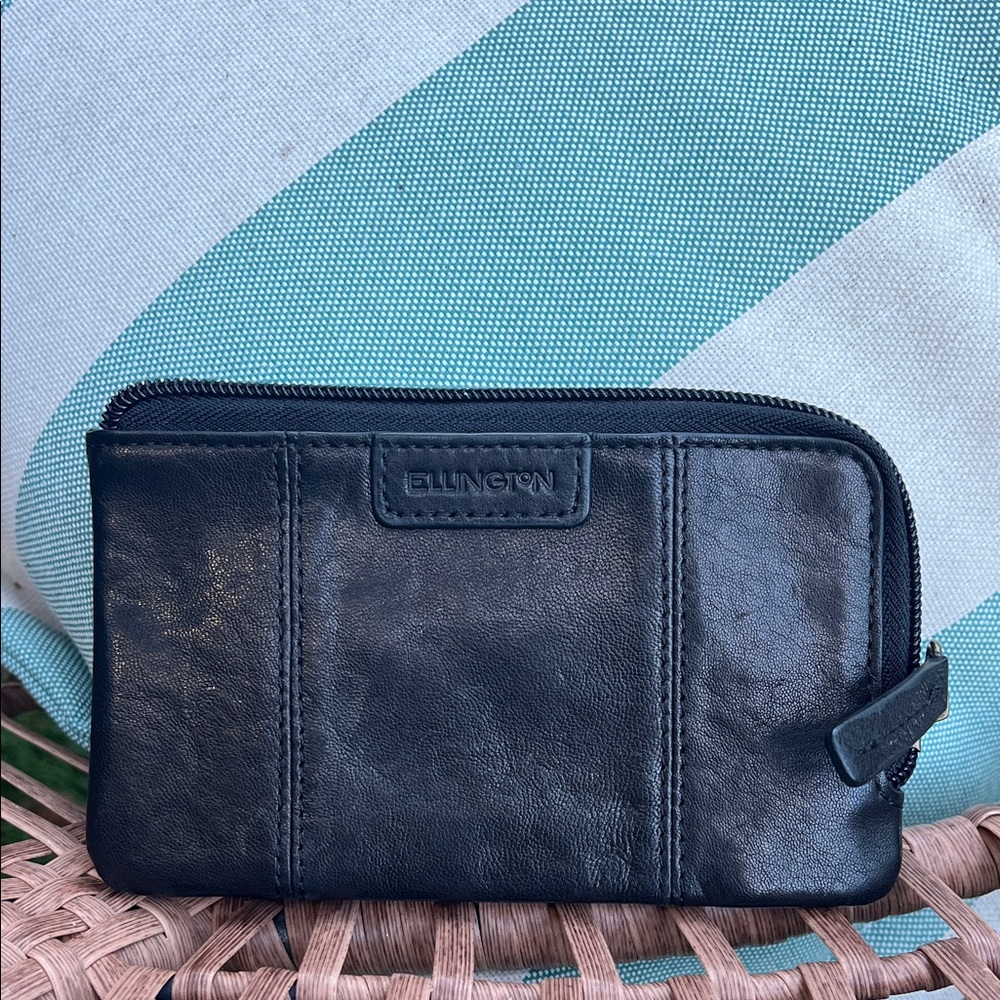 Ellington Black Leather Wallet Timeless Design
